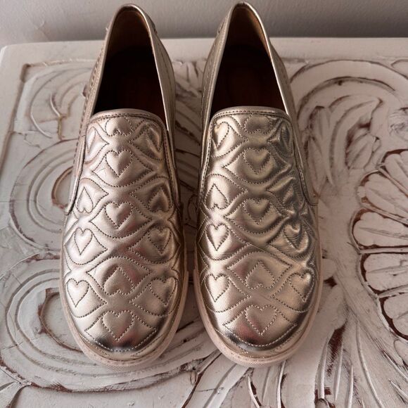 See by Chloe gold slip on sneaker size 39 - Picture 1 of 9